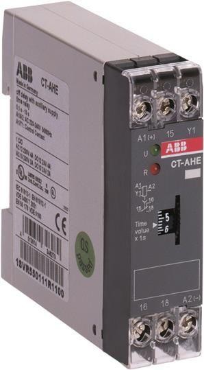  Реле времени CT-AHE 220-24В AC(1-10с)1ПК ABB 1SVR550111R1100 