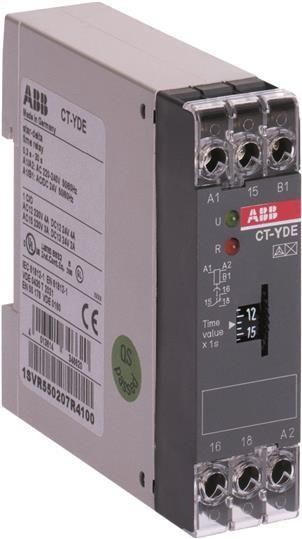  Реле времени CT-YDE (0.3-30с) 1ПК ABB 1SVR550207R4100 