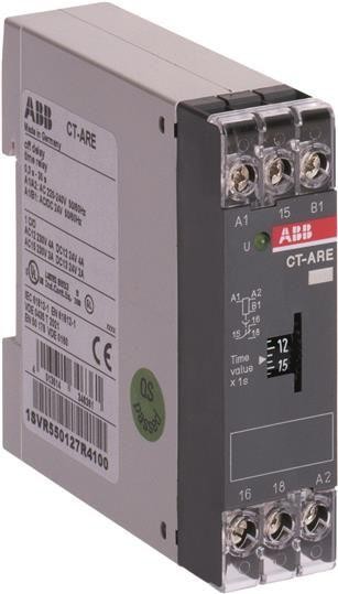  Реле времени CT-ARE 24В AC/BC 220-240В AC (0.3-30с) 1ПК ABB 1SVR550127R4100 