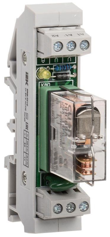  Реле интерфейсное ORM 4 1 конт. группа 24В DC/AC ИЭК ORM-FC1C 