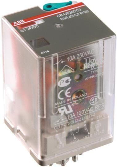  Реле CR-U230AC2 230B AC 2ПК (12A) ABB 1SVR405621R3000 