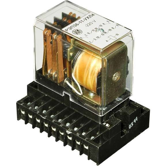  Реле промежуточное РЭП-36-11 (2з+2р) 220В пер. прис. ВНИИР A8120-77969182 