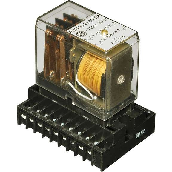  Реле промежуточное РЭП-36-21 100В 50Гц 4/4 зад. прис. ВНИИР A8120-T20807147 