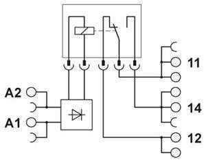  Модуль релейный PLC-RSC- 24DC/21HC Phoenix Contact 2967620 