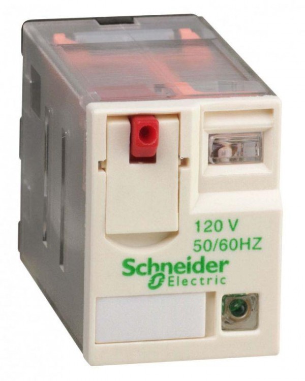  Реле промежуточное со светодиод. 120V AC SchE RXM4AB2F7 