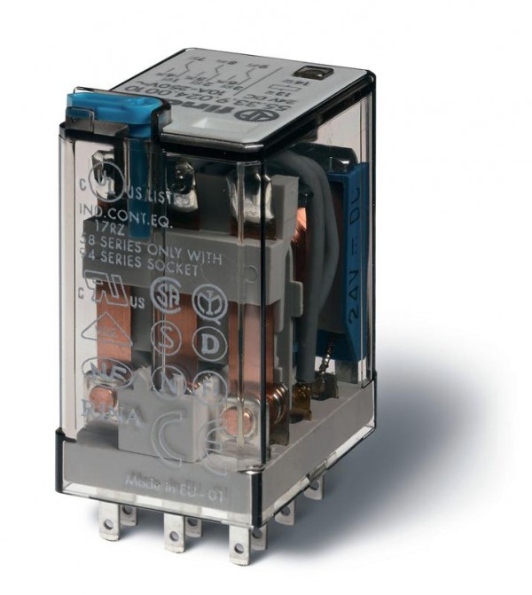  Реле миниатюрное 3CO 10А 230В AC FINDER 553382300000 