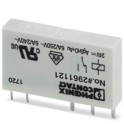  Реле одиночное REL-MR- 24DC/21AU Phoenix Contact 2961121 