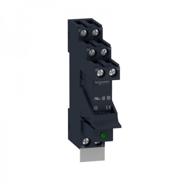  Комплект ZELIO реле/колодка/скоба/маркировка/вар. 8А 120В SchE RSB2A080F7PV 