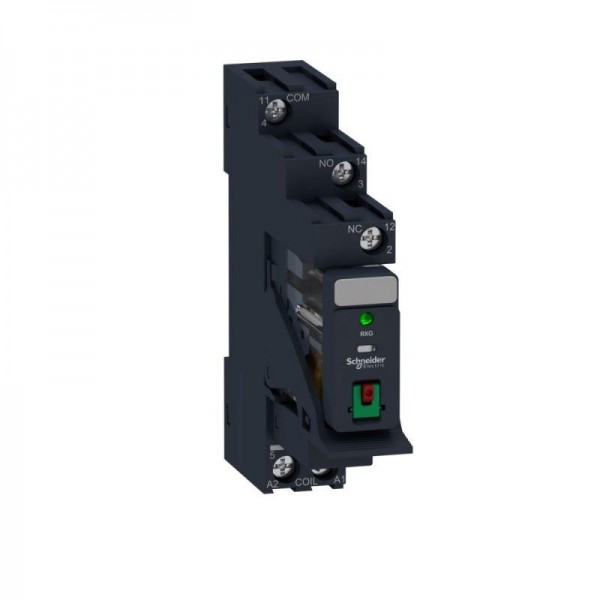  Комплект ZELIO реле/колодка/скоба/маркировка/вар. 10А 230В SchE RXG12P7PV 