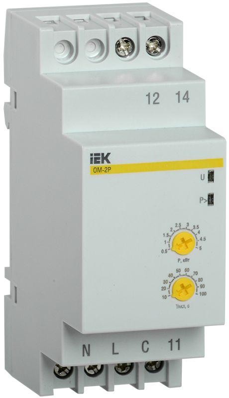  Ограничитель мощности ОМ-2P 16А 230В IEK MOM10-2-016 