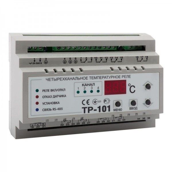  Реле температурное OptiDin ТР 101 У3.1 КЭАЗ 114078 