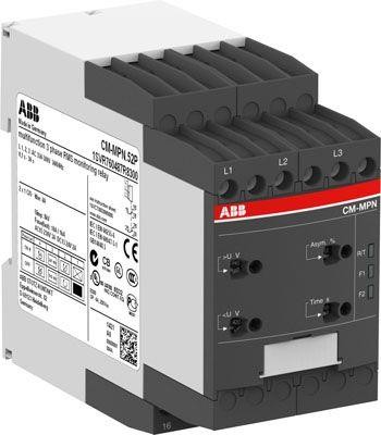 Реле контроля CM-MPN.72P без контр. нуля Umin/Umax=3х530-660В/690- 820BAC 2ПК пруж. клеммы ABB 1SVR760489R8300 