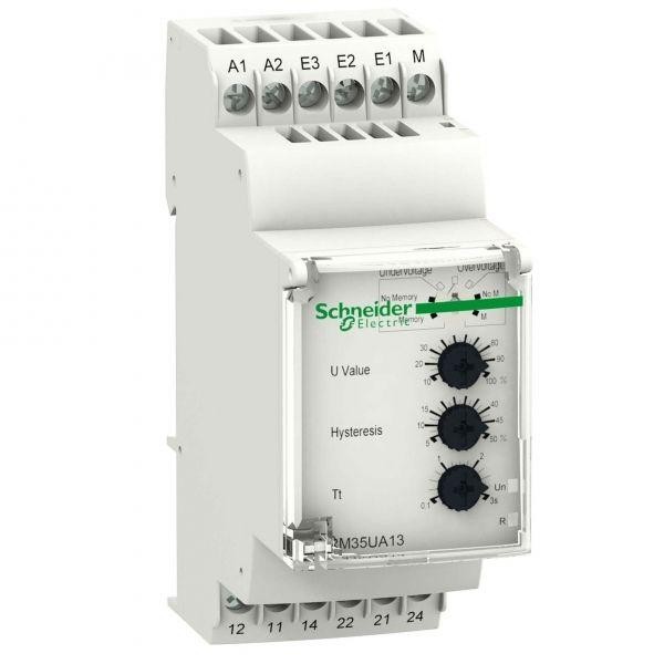  Реле контроля напряжения 15-600V SchE RM35UA13MW 