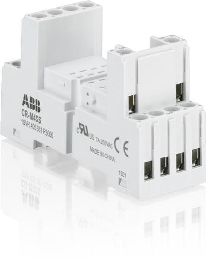  Цоколь CR-M4SS для реле CR-M2/4ПК ABB 1SVR405651R3000 