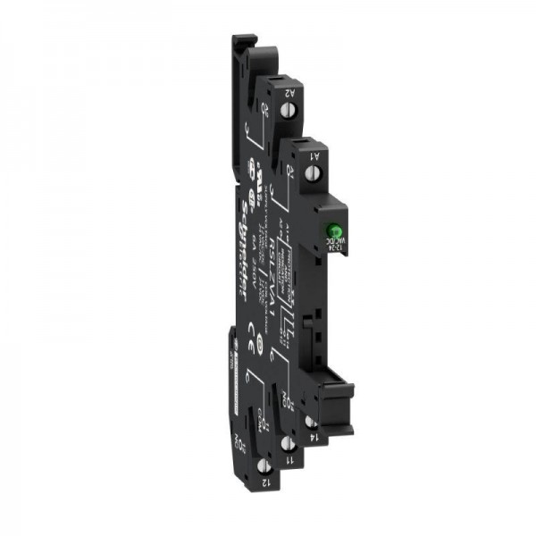  Розетка 48/60В AC/DC с LED и цепью защиты винт для реле RSL1хB4(E/N)D SchE RSLZVA2 