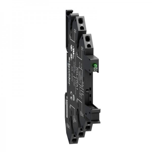  Розетка 110В AC/DC с LED и цепью защиты пружин. для реле RSL1хB4ND SchE RSLZRA3 