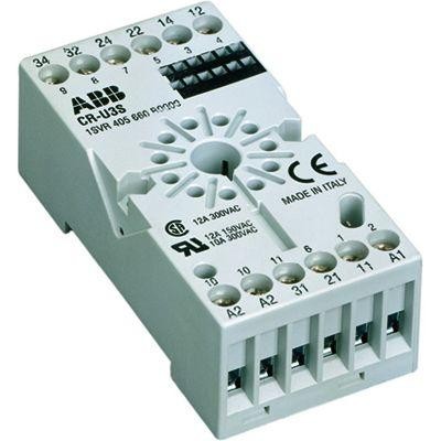  Цоколь CR-U3S для реле CR-U 3ПК c доп. мод. ABB 1SVR405660R0000 