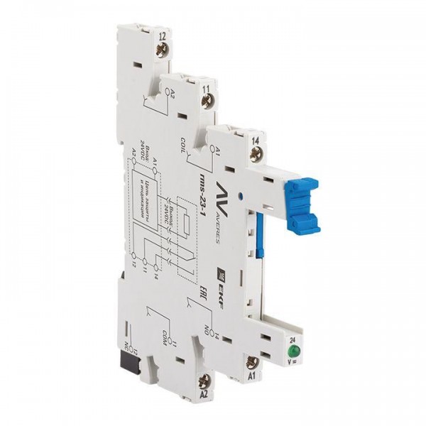  Реле промежуточное РM slim 23/1 AVERES EKF rms-23-1 