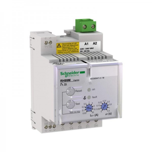  Реле RH99M 130В 50/60/400Гц с авт. сбросом 0.1 30А 0 4.5с SchE 56192 