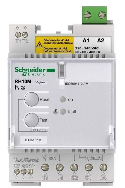  Реле RH10M 220/240В 50/60/400Гц 0.3А мгновен. SchE 56135 
