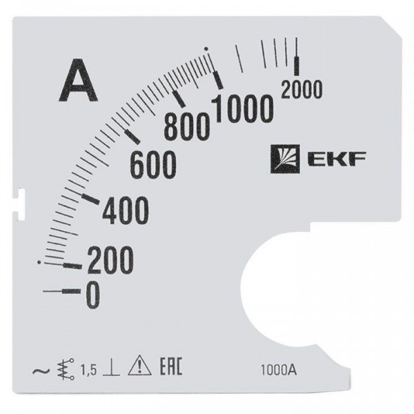  Шкала сменная для A961 1000/5А-1.5 PROxima EKF s-a961-1000 