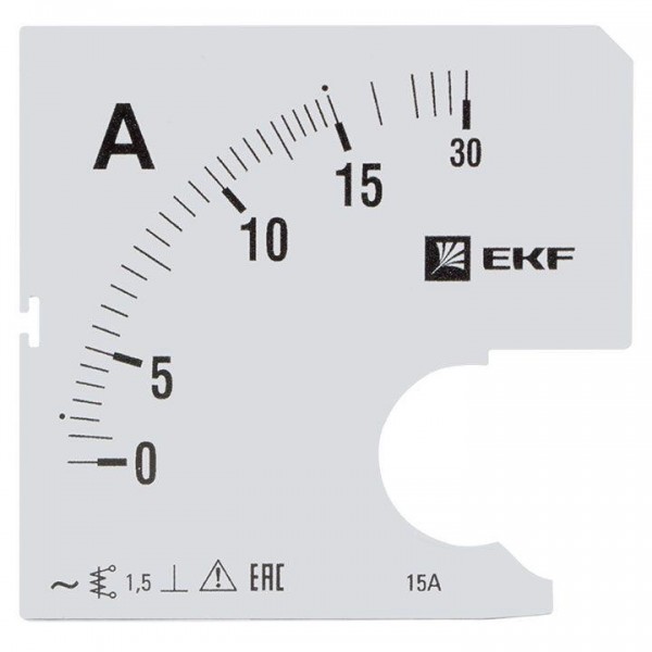  Шкала сменная для A961 15/5А-1.5 PROxima EKF s-a961-15 