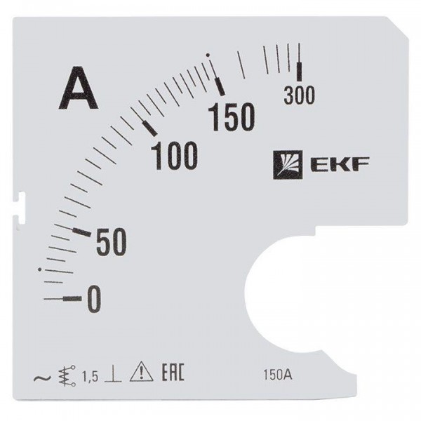  Шкала сменная для A961 150/5А-1.5 PROxima EKF s-a961-150 