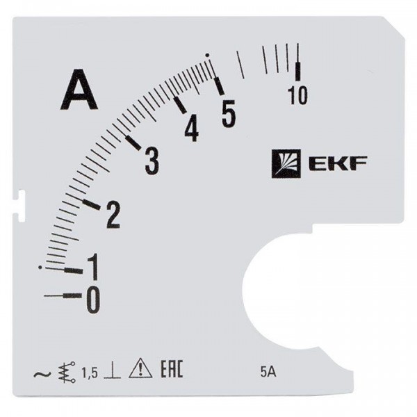  Шкала сменная для A961 5/5А-1.5 PROxima EKF s-a961-5 
