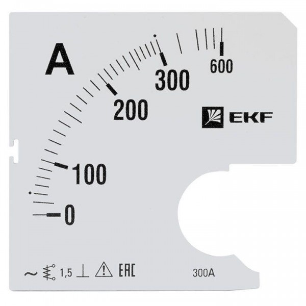  Шкала сменная для A961 300/5А-1.5 PROxima EKF s-a961-300 