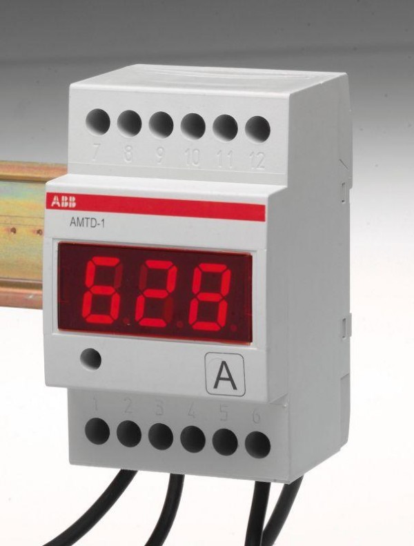  Амперметр переменного тока цифр. AMTD-1 ABB 2CSM320000R1011 