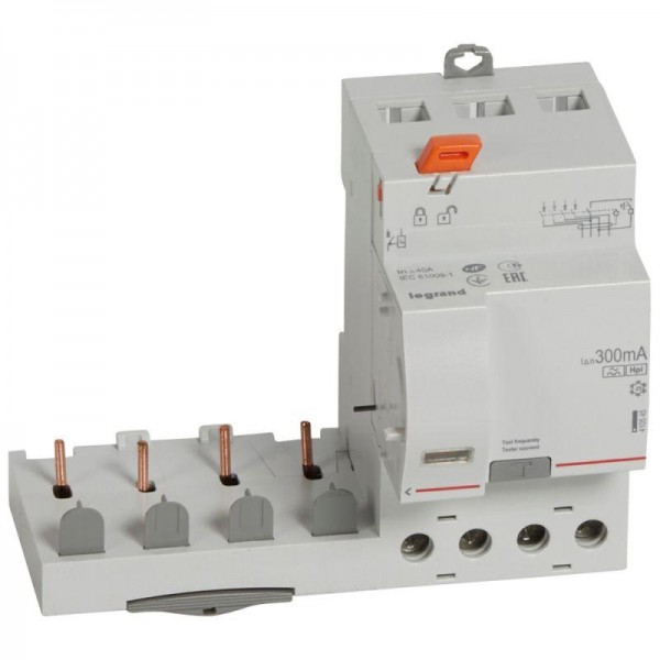  Блок диф. защиты 4п 40А Hpi 300мА DX3 Leg 410545 