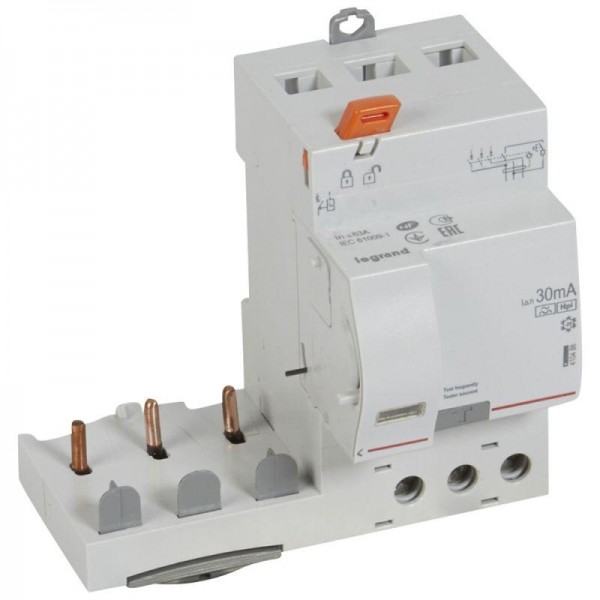  Блок диф. защиты 3п 63А Hpi 30мА DX3 Leg 410486 