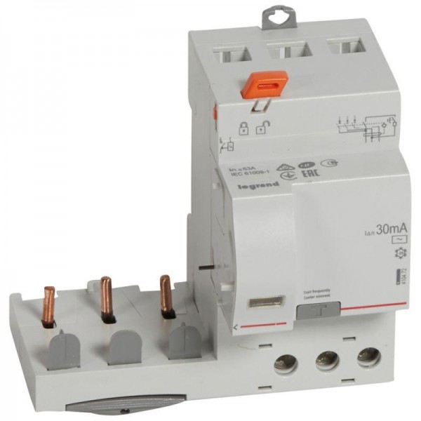  Блок диф. защиты 3п 63А 30мА тип AC DX3 Leg 410472 
