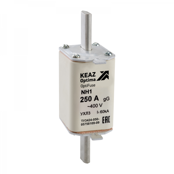  Вставка плавкая OptiFuse NH1 80 400AC 0 gG УХЛ3 КЭАЗ 144690 