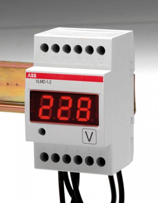  Вольтметр цифровой универс. VLMD1-2 ABB 2CSM110000R1011 