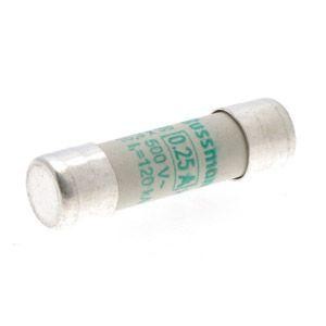  Предохранитель цилиндрический 10х38 0.25А AM 500В AC EATON C10M0-25 