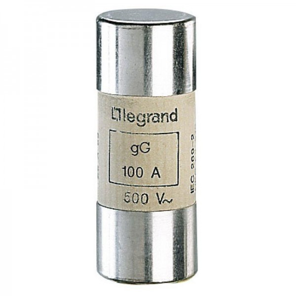  Вставка плавкая тип gG 22х58 100А 500В без бойка Leg 015396 