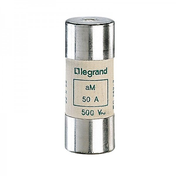  Вставка плавкая тип аМ 22х58 50А 500В с бойком Leg 015150 