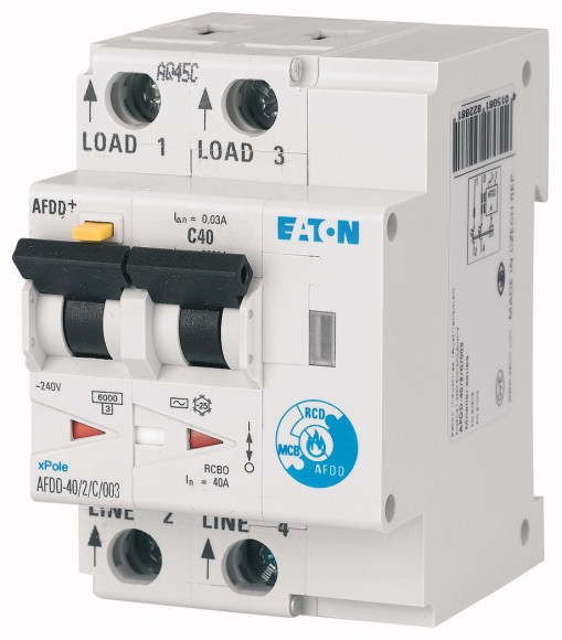  Устройство обнаружения дуги AFDD-40/2/C/003-LI/A EATON 187241 