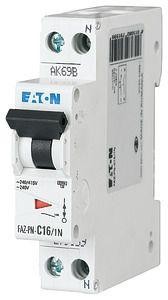  Выключатель автоматический модульный 2п (1P+N) C 32А 6кА FAZ-PN-C32/1N EATON 279162 