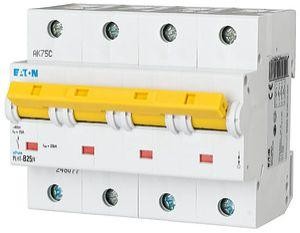  Выключатель автоматический модульный 4п D 25А 25кА PLHT-D25/4 EATON 248095 
