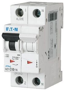  Выключатель автоматический модульный 2п (1P+N) C 2А 25кА FAZT-C2/1N EATON 241023 