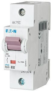  Выключатель автоматический модульный 1п C 32А 25кА PLHT-C32 EATON 247983 