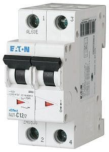  Выключатель автоматический модульный 2п C 6А 25кА FAZT-C6/2 EATON 240850 