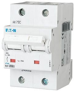  Выключатель автоматический модульный 2п B 50А 25кА PLHT-B50/2 EATON 248002 