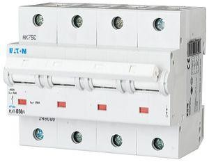  Выключатель автоматический модульный 4п B 50А 25кА PLHT-B50/4 EATON 248080 
