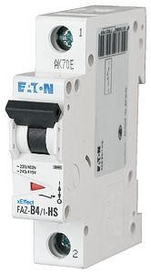  Выключатель автоматический модульный 1п B 4А 15кА FAZ-B4/1-HS EATON 279274 