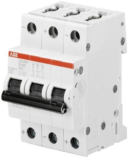  Выключатель автоматический модульный 3п C 40А 10кА S203MT-C40 ABB 2CDS273006R0404 