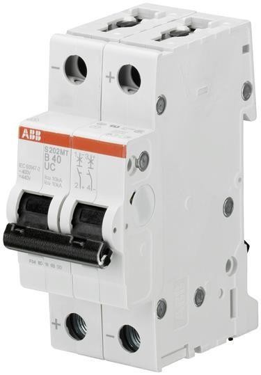  Выключатель автоматический модульный 2п K 63А 10кА S202M K63UC ABB 2CDS272061R0607 