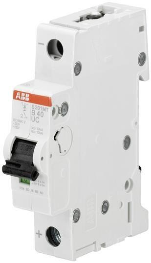  Выключатель автоматический модульный 1п C 40А 10кА S201MT-C40 ABB 2CDS271006R0404 